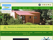 Tablet Screenshot of campingthesauque.com